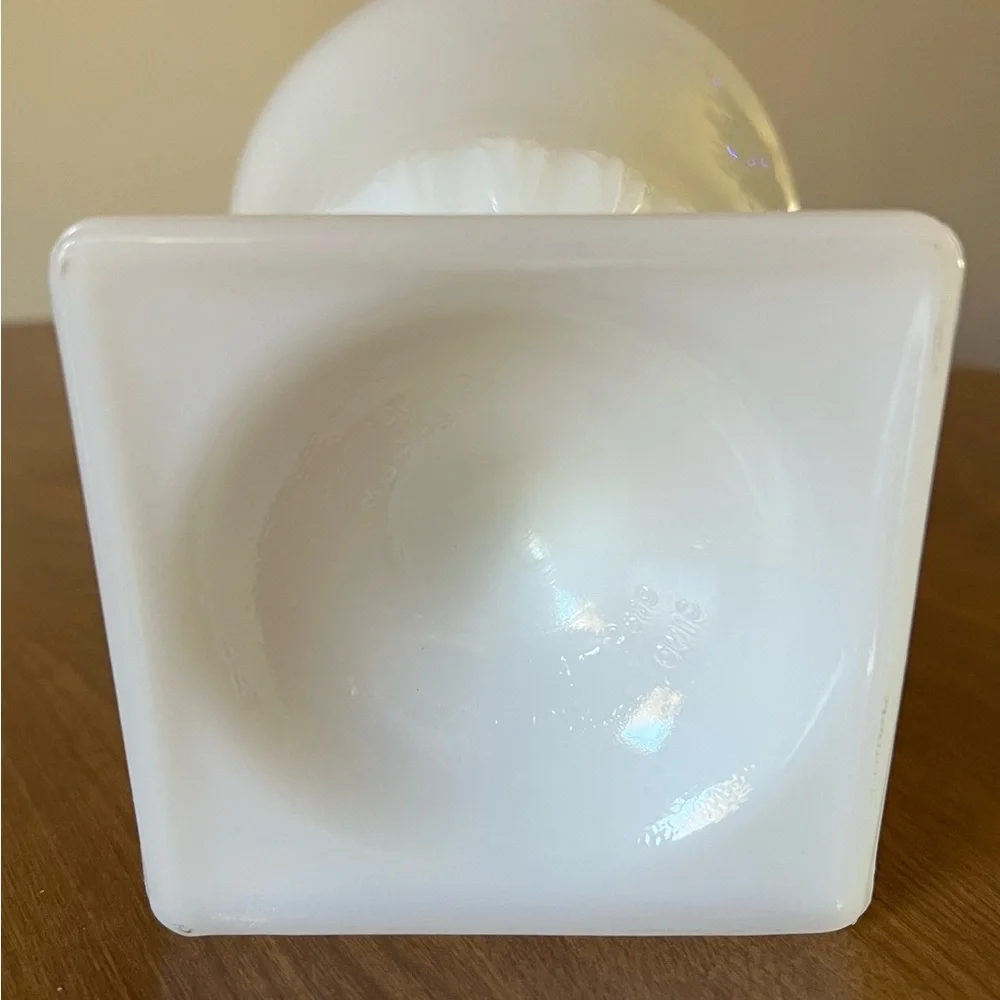 E. O. Brody Company Milk Glass Vase - Picture 4 of 4